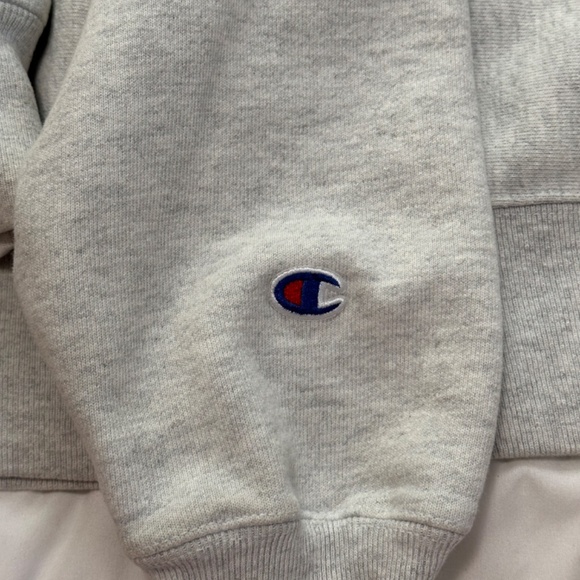 Champion Unisex Clemson University Light Grey Sweatshirt Size Medium - Picture 4 of 6